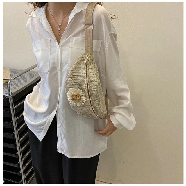 Borsa Tracolla Donna In Canvas - Shopper Estiva Leggera E Capiente