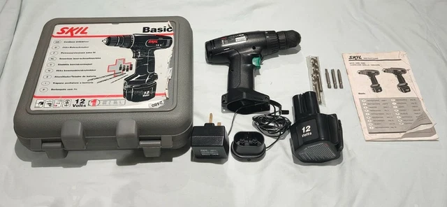 SKIL CORDLESS DRILL Screwdriver Model 2480 12V *** SALE 20% OFF