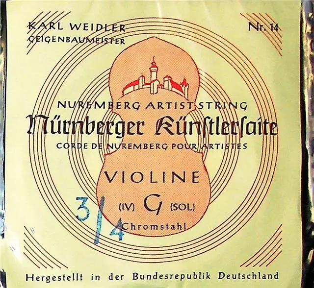 Nuremberg Artist 3/4 String G 1/8 Violin String