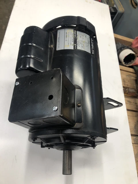 Delta Rockwell Unisaw 3hp 3450rpm 230v Single Phase Motor Delta Rockwell Unisaw 3hp 3450rpm 230v Single Phase Motor