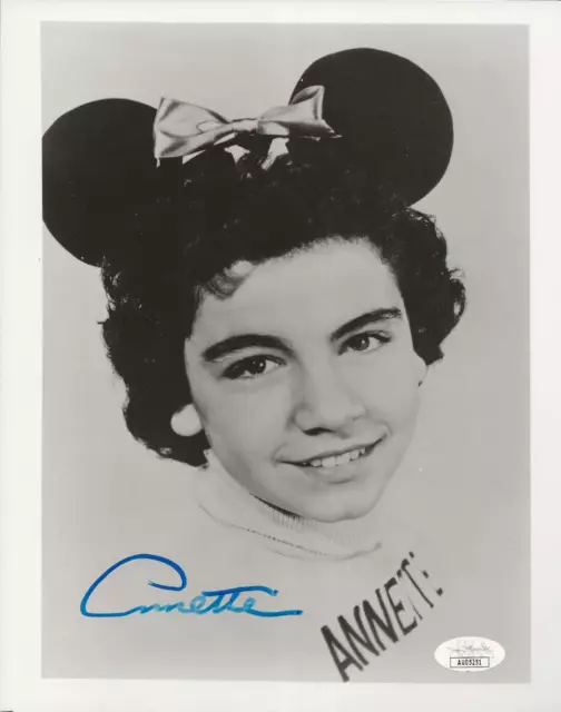 Annette Funicello REAL SIGNED Photo #4 JSA COA Autographed Mickey Mouse Club
