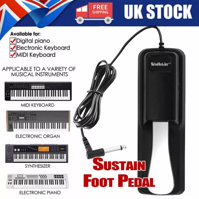 Yamaha Universal Sustain Pedal for Electronic Keyboards and Digital Pianos New