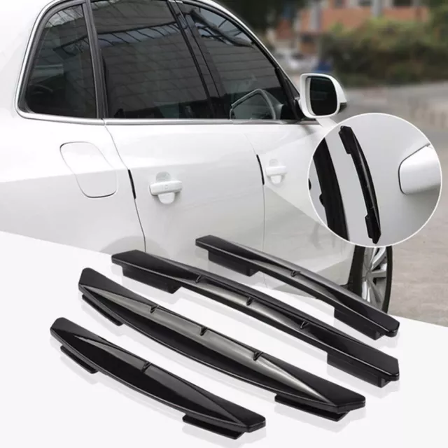 4× Car Door Edge Anti-Scratch Guard Bumper Protector Moulding Strip Accessories