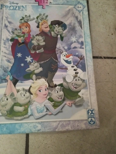 DISNEY ANNA ELSA Frozen Puzzle 112 Teile, Eiskönigin, Ab 6 Jahren EUR 3 ...