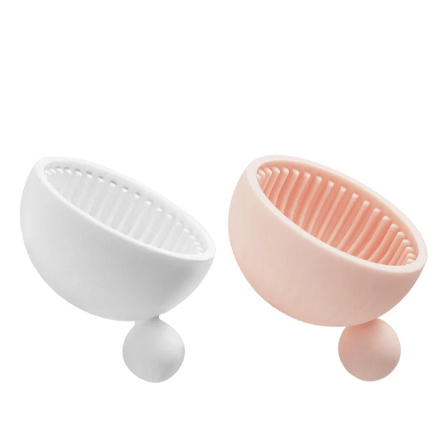Pulitore pennello trucco strumento trucco accessori per pennello trucco spazzola 2 pz