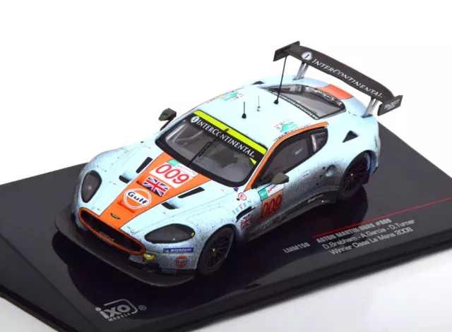 1:43 Ixo Aston Martin DBR-9 #009, Class Winner 24h Le Mans 2008 Gulf