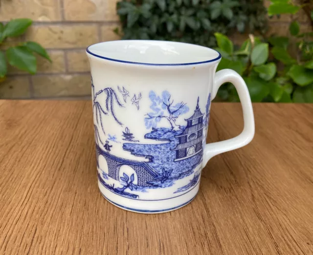 Blue Willow Mug Set of 6 Fine Bone China 350ml Capacity Tea Coffee Willow Mugs 3