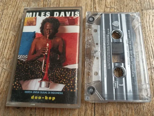 Miles Davis Doo Bop Cassette Audio Tape Official Indonesia Press