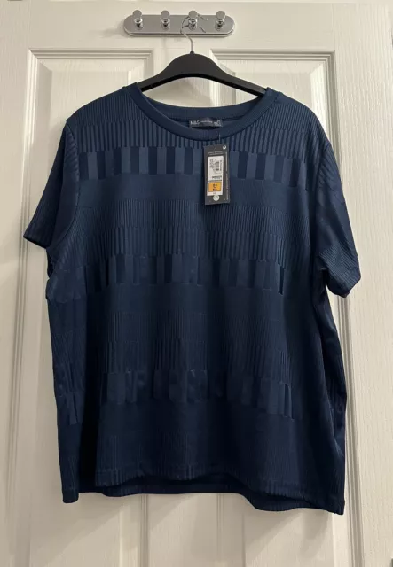 Marks and Spencer’s Top T-shirt Navy Size 24 BNWT Size 24
