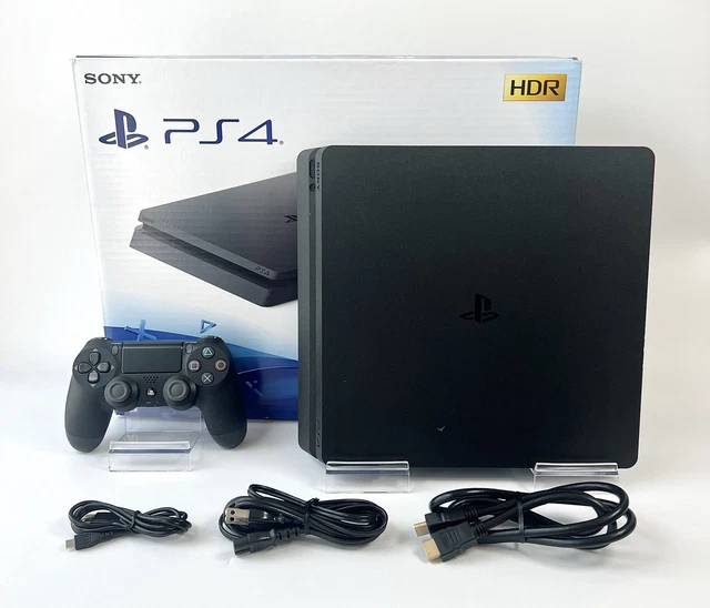 PS4 CONSOLE SLIM CUH-2200A B01 HDD 500GB Jet Black