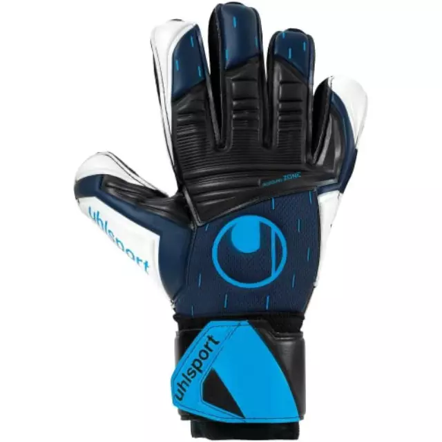 (TG. 10.5) uhlsport Speed Contact Supersoft Guanti da portiere da calcio, per ba