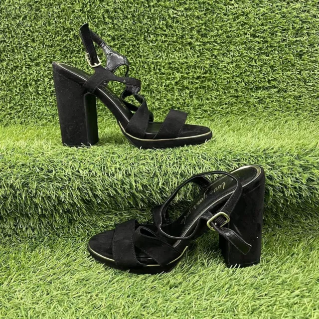 Buy Black Heeled Sandals for Women by QUPID Online | Ajio.com