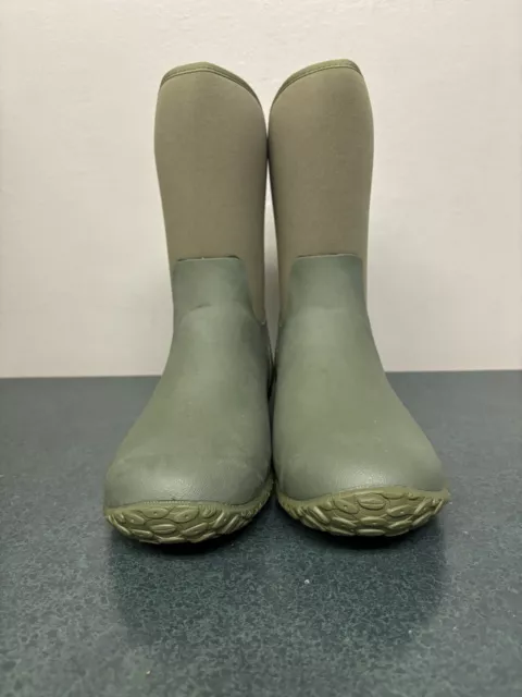 MUCK WOMEN'S MUCKSTER II MID BOOT  Green/ Floral Size 11 (NWOB)