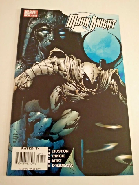 🌙 Marvel Moon Knight #1 2006 David Finch art! TV series! VF/NM 🌙