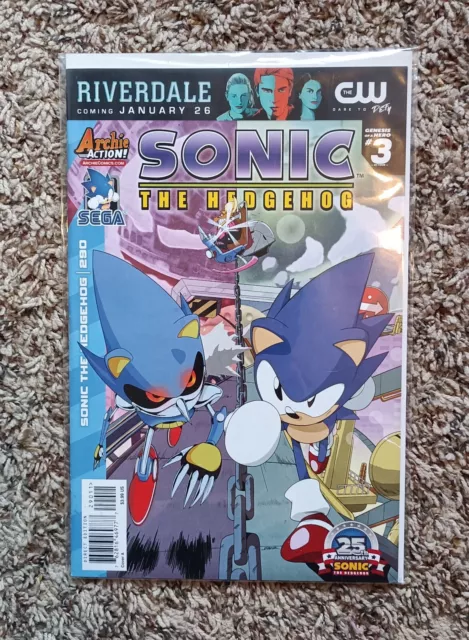 SONIC The HEDGEHOG Comic Book Issue # 234 April 2012 AMY ROSE Bagged Board  ~ NEW