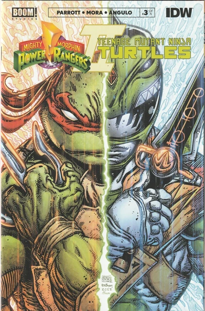 Power Rangers & Teenage Mutant Ninja Turtles II # 3 Cover B NM Boom IDW [O2]