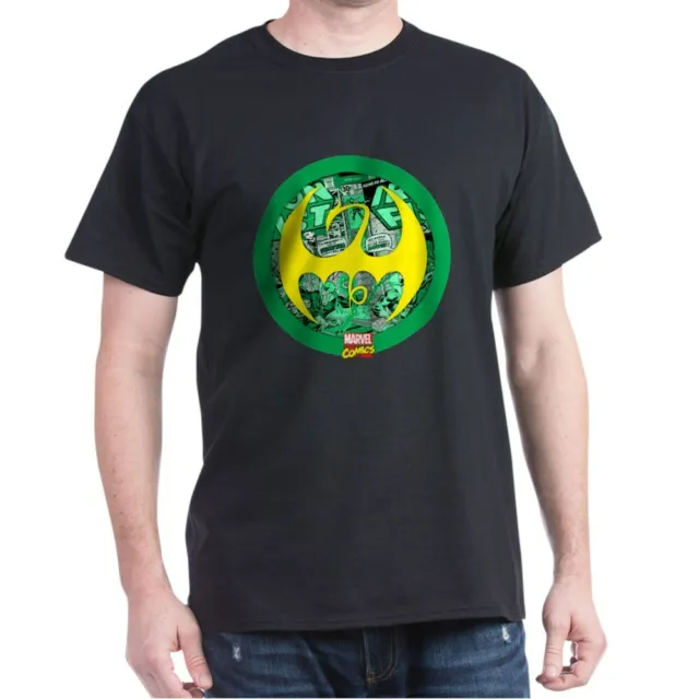 CafePress Iron Fist Logo 2 Dark T Shirt 100% Cotton T-Shirt (1304162863)