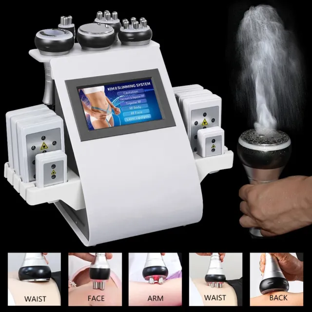6in1 40K cavitation facial skin care&body Massager fat removal home editionmodel