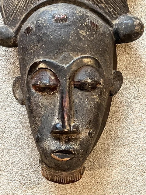 22" Large Antique Vintage African Mask