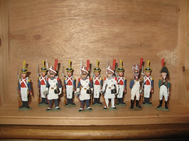 Soldat De Plomb Guy Renaud – Grenadier Napoléon 1er Empire, 54mm, à Restaurer