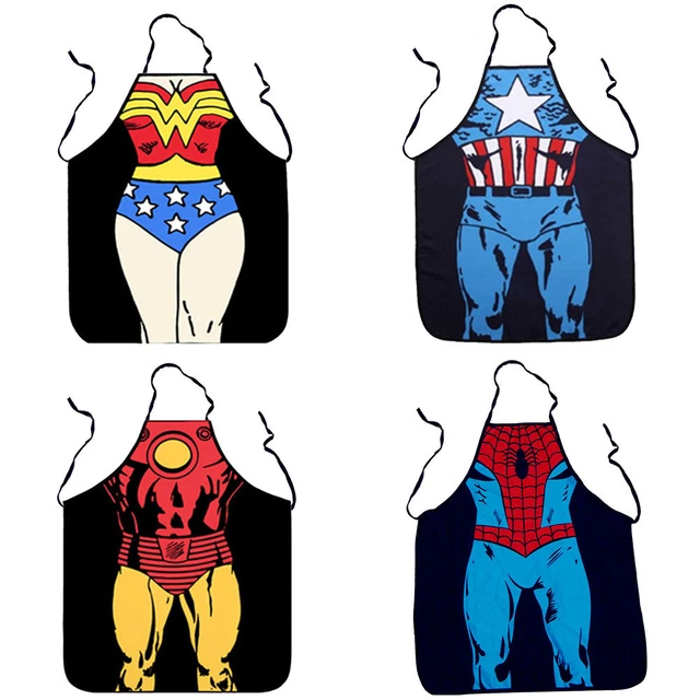 Grembiule donna impermeabile cucina costume fumetto grembiule regalo divertente JY