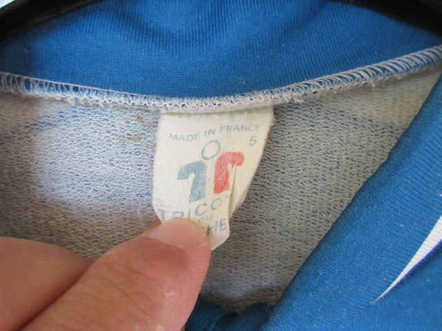 Maillot cycliste V.C ROUEN 76 GAN PEUGEOT CYCLES vintage années 80