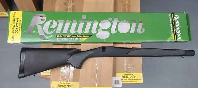 NEW Remington Model 700 XCR L/A Magnum Rifle Stock Hogue Grip Panels Black 19502
