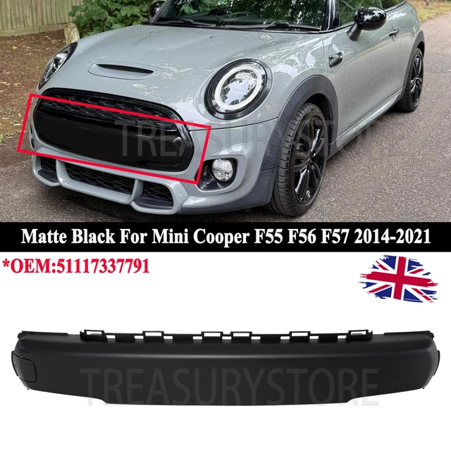 Gloss Black Front Bumper Trim For Mini F55 F56 F57 (2014-2018) – 51117337791