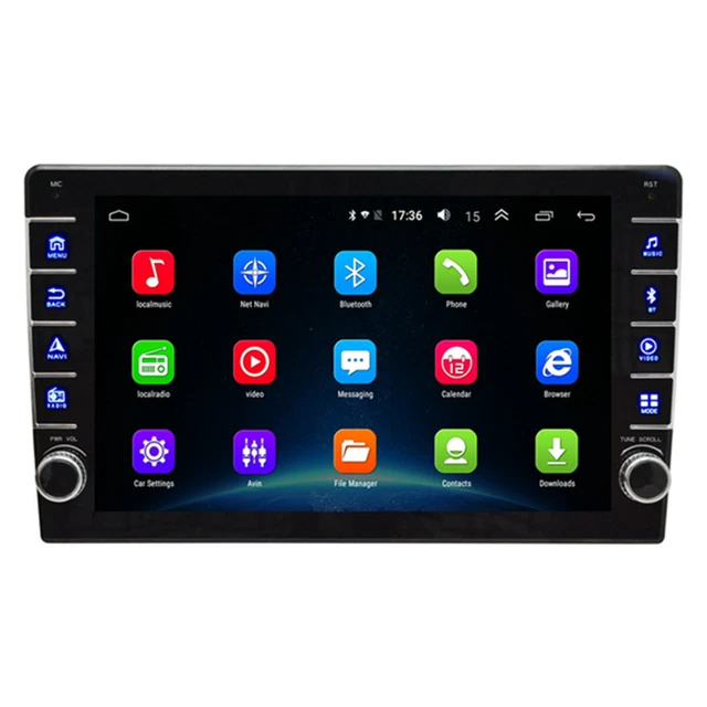 9in Single DIN Car MP5 Player FM Radio Bluetooth USB GPS Navi WiFi Mirror Link