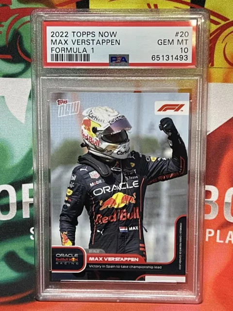 Max Verstappen Rookie Psa 10 FOR SALE! - PicClick