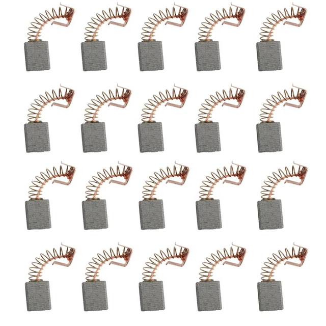 Create Idea 2 Paires De Balais Charbon Pour Meuleuse D'angle - Référence 596071-00 - Compatible Black & Decker CD110, KG900, Etc.