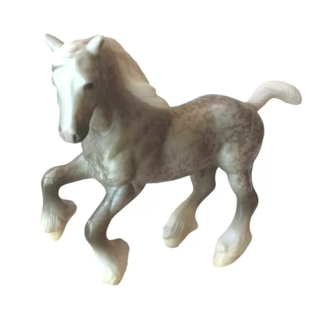 Vtg Breyer Reeves Horse Figurine Toy Gray White Feet and Mane 2.75" Miniature