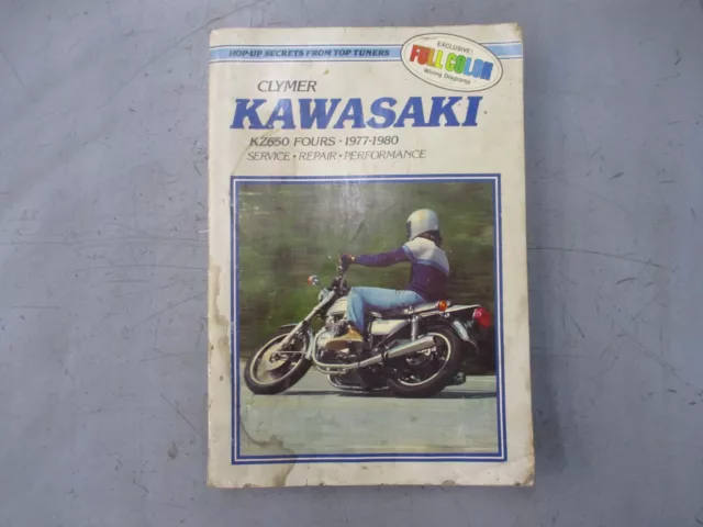 1977-80 Kawasaki Kz650 Kz 650 Clymer Service Repair Manual M358