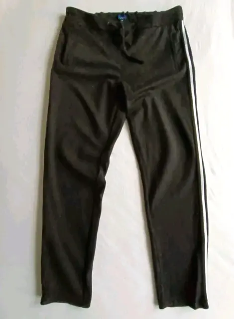 Tom Tailor Damen Sweatpants Gr. 38 schwarz Jogginghose Pant Loungehose Sweathose