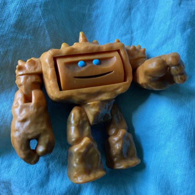 FLIP FACE TOY Story 3 Disney Pixar Chunk Rock 2.5" PVC Figure Good Used