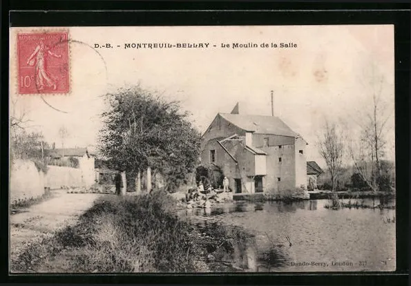 CPA Montreuil-Bellay, Le Moulin de la Salle