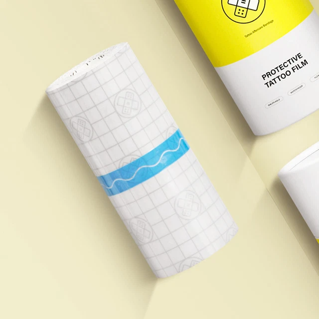 Película protectora minimalista de 1 rollo para tatuaje reduce el riesgo de infección