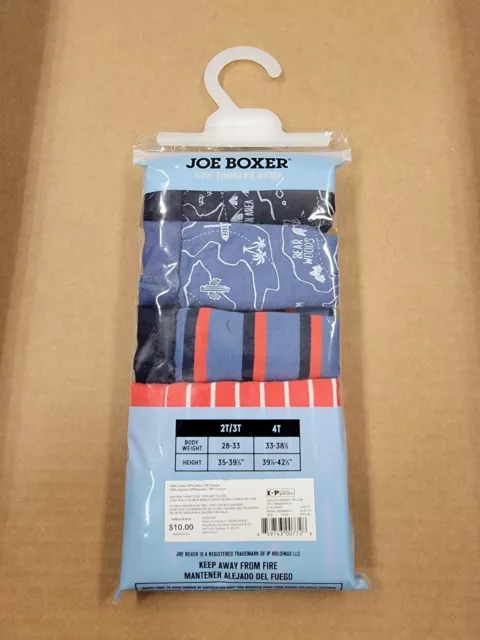 Boîte de 5 lettres Joe Boxer tout-petits garçons 2