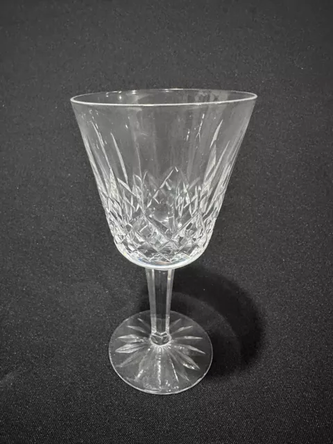 Waterford Crystal Lismore Claret Wine Glasses Goblets 5 7/8"