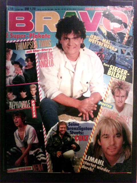 Bravo Nr.: 16 vom 12. April  1984  in Schutzhülle