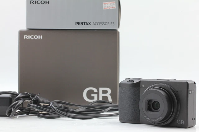 [Top Mint] Ricoh GR III 24.2MP APS-C Compact Digital Camera + AC Adapter Japan