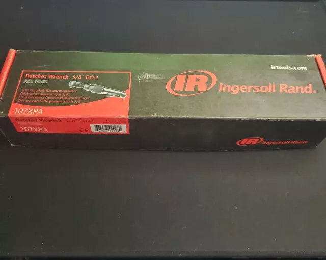 Llave de trinquete de aire de accionamiento Ingersoll Rand 3/8" herramienta neumática 107XPA NUEVA