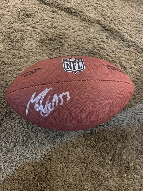 Maurkice Pouncey Signed Autographed Football Pittsburgh Steelers