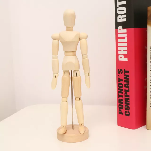 Manikin Jointed Mannequin Human Articulated Model Artists Wooden Manikin