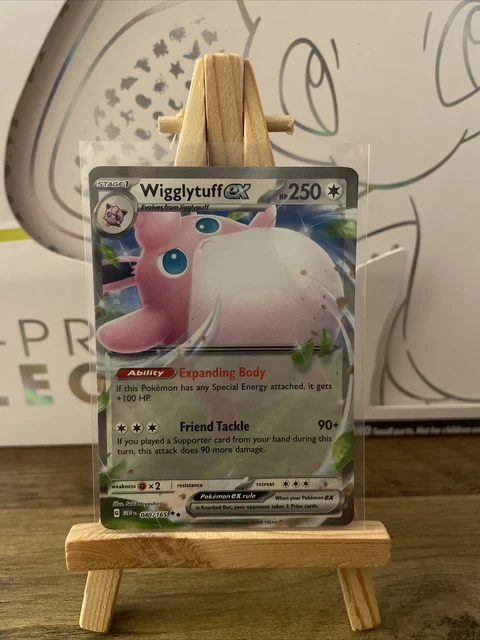 Pokémon TCG Wigglytuff ex Scarlet & Violet - 151 040/165 Holo Free Postage
