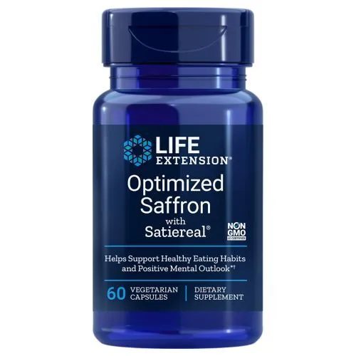 Optimized Saffron (Zafferano) 60 Pillole Veg Da Life Extension