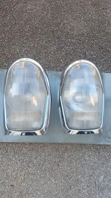 Mercedes W108 W109 W111 W112 Pair Of Lights Original Bosch, See Photo For Compa