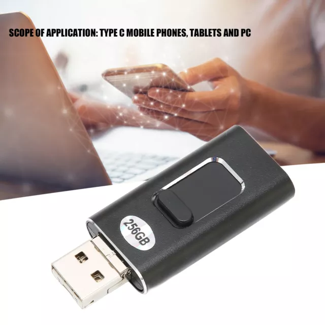 USB C Memory Stick USB C To USB A 2.0 256G Plug And Play High Speed USB C Fl OBF