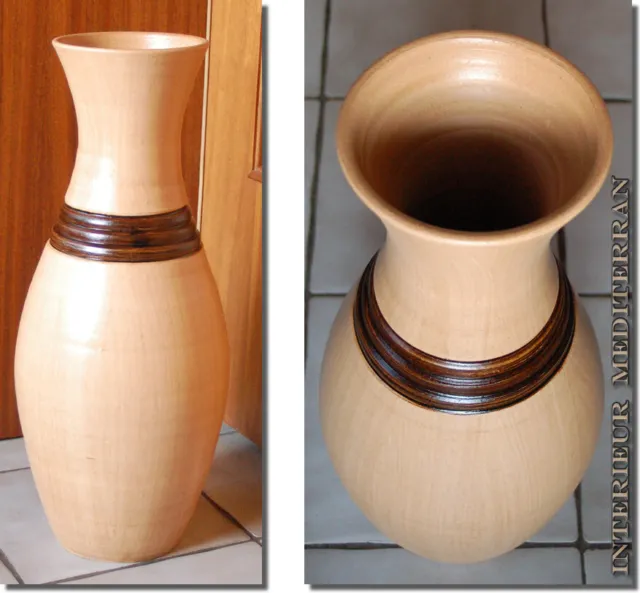 BODENVASE Keramik Portugal 50cm mediterran GESCHENKIDEE Vase Amphore Diele Flur
