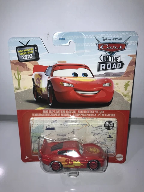 DISNEY PIXAR CARS On The Road Road Trip Lightning McQueen Diecast Toy ...
